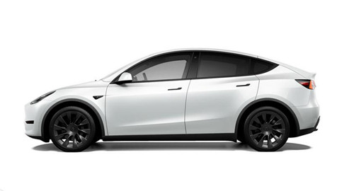 航拍显示特斯拉得克萨斯超级工厂已生产一批白色Model Y